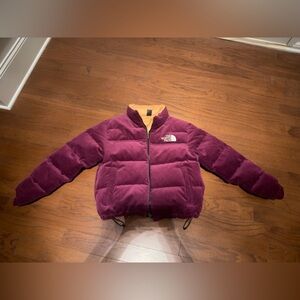 The North Face Women's 1992 Reversible Nuptse Jacket 'Boysenberry-Almond Butter'